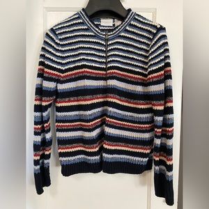 Liz Claiborne Lizwear Jeans Zippered Sweater